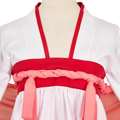 iCoser Anime The Apothecary Diaries Maomao Cosplay Costume Red Pink Dress Kusuriya No Hitorigoto Halloween Party for Women Girls