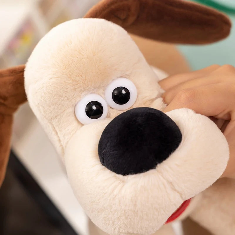 Cartoon Soft Wallace Gromit Plushies Black Penguin Stuffed Anime Cute Dog Stuffed Dolls Backpack Pendant Key Chain Cuddly Pillow