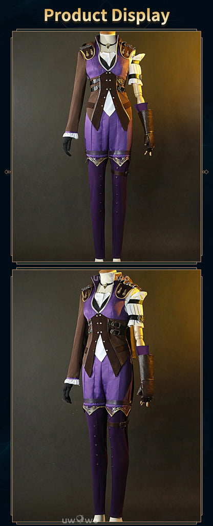 UWOWO Collab Series： League of Legends/LOL: Caitlyn Sheriff of Piltover Cosplay Costume