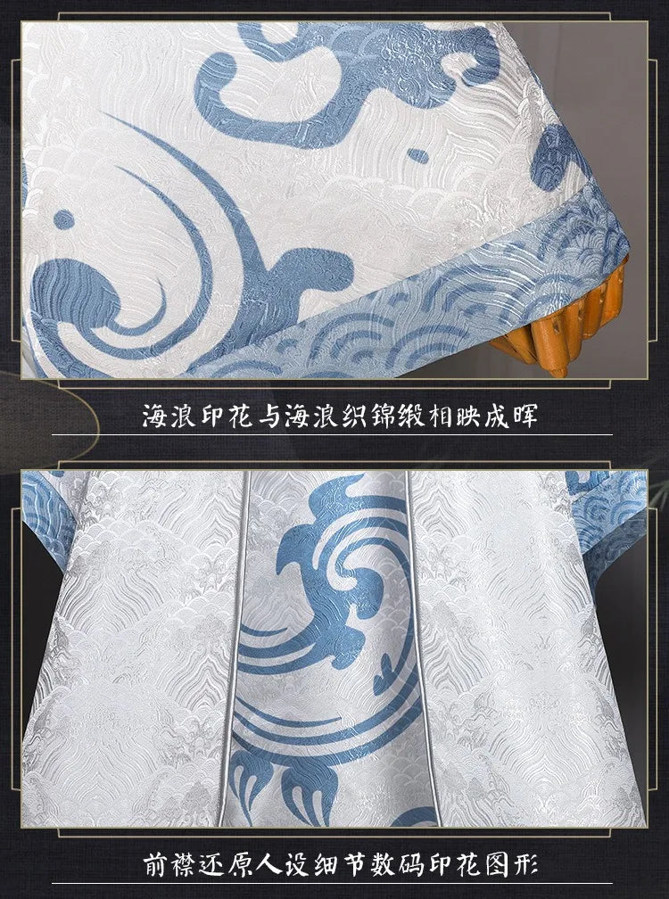 Anime Movies Nezha Aobing Cosplay Costume Wig Hanfu Uniform Horns Sticker Ao Bing Ancient Clothing Ne Zha 2 Halloween Women Men