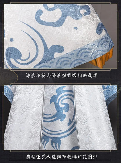 Anime Movies Nezha Aobing Cosplay Costume Wig Hanfu Uniform Horns Sticker Ao Bing Ancient Clothing Ne Zha 2 Halloween Women Men