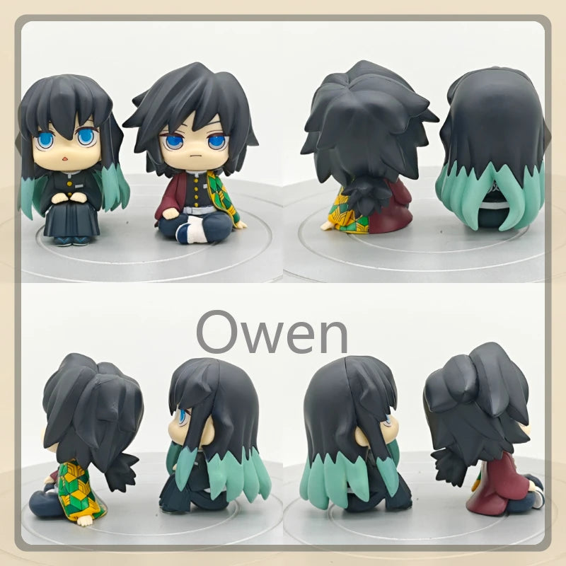 Tomioka Giyuu Anime Demon Slayer: Kimetsu No Yaiba Figurine Tokitou Muichirou Action Figure PVC Model Statue Collection Toy Gift