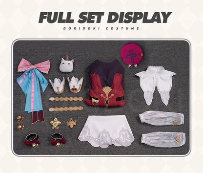 IN STOCK Hyacine Cosplay Costume Game Honkai: Star Rail【XS-3XL】DokiDoki-N Women Cute Dress Hyacinthia HSR Plus Size Halloween