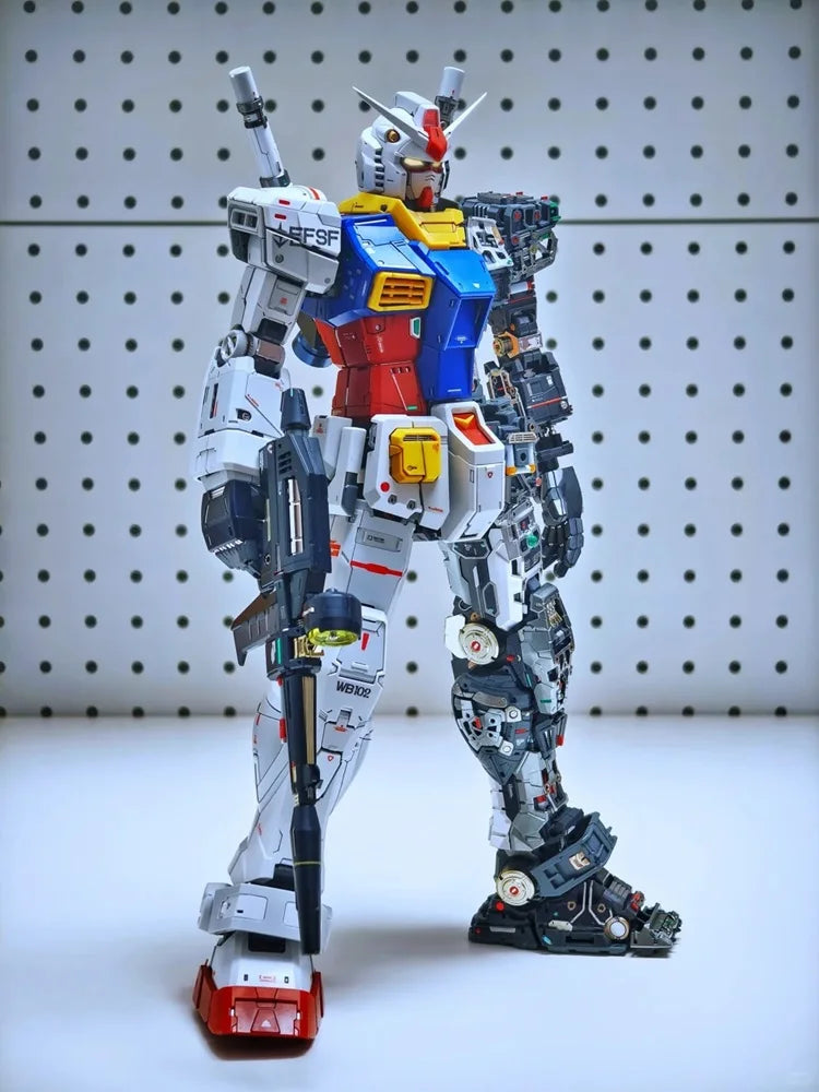 1/60 Daban Pgu Pg 2.0 Rx-78-2 High-Precision Framework Assembly Action Figure Model Kit Collectible Toy Gift - New