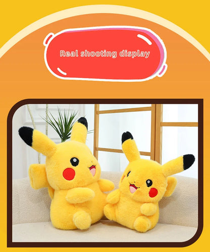 35/80cm Pokemon Plush Doll Pikachu Huge Rabbit Plush Pokémon Plushie  Anime Stuffed Toys Pikachued Soft Pillow Gift for Children