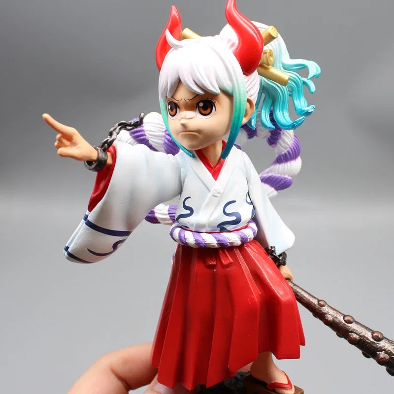 One Piece Wano Yamato Anime Figure Childhood Yamato Figurine Action Model GK Statue PVC Collection Desk Decora Toys Gifts