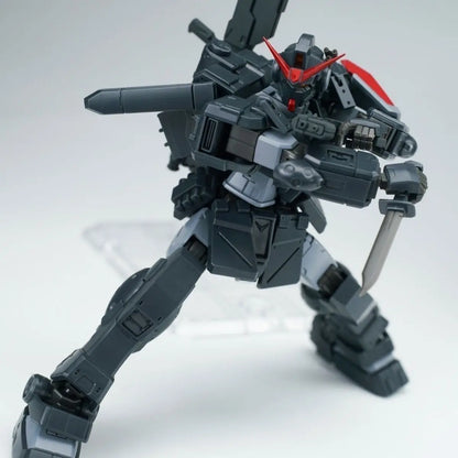 In Stock AK Model RGM-79S GM Spartan Black Dingo HG 1/144 Assembly Model Kit Action Figure Plastic Model Kits Toy Gift