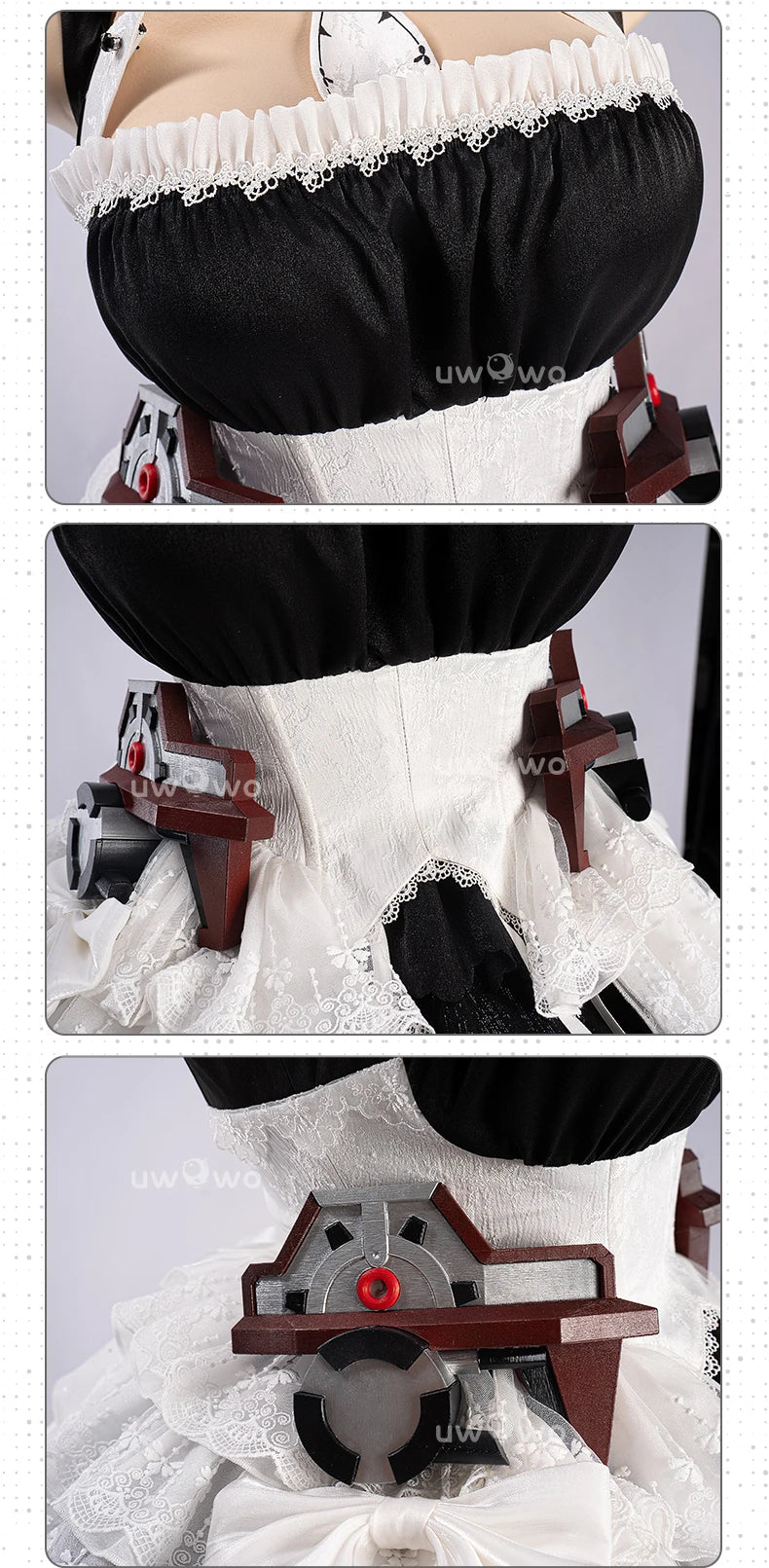 UWOWO Formidable Cosplay Game Azurr Lanee Formidable Default Cosplay Costume Halloween Costume