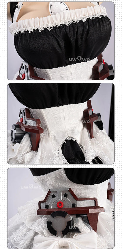 UWOWO Formidable Cosplay Game Azurr Lanee Formidable Default Cosplay Costume Halloween Costume