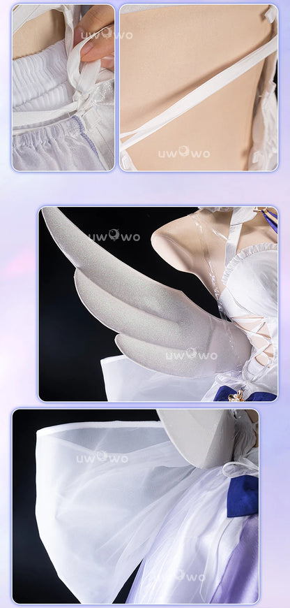 LAST BATCH UWOWO Unicorn Cosplay Game Azurr Lanee Unicorn (Retrofit) Cosplay Costume Dress Halloween Costume