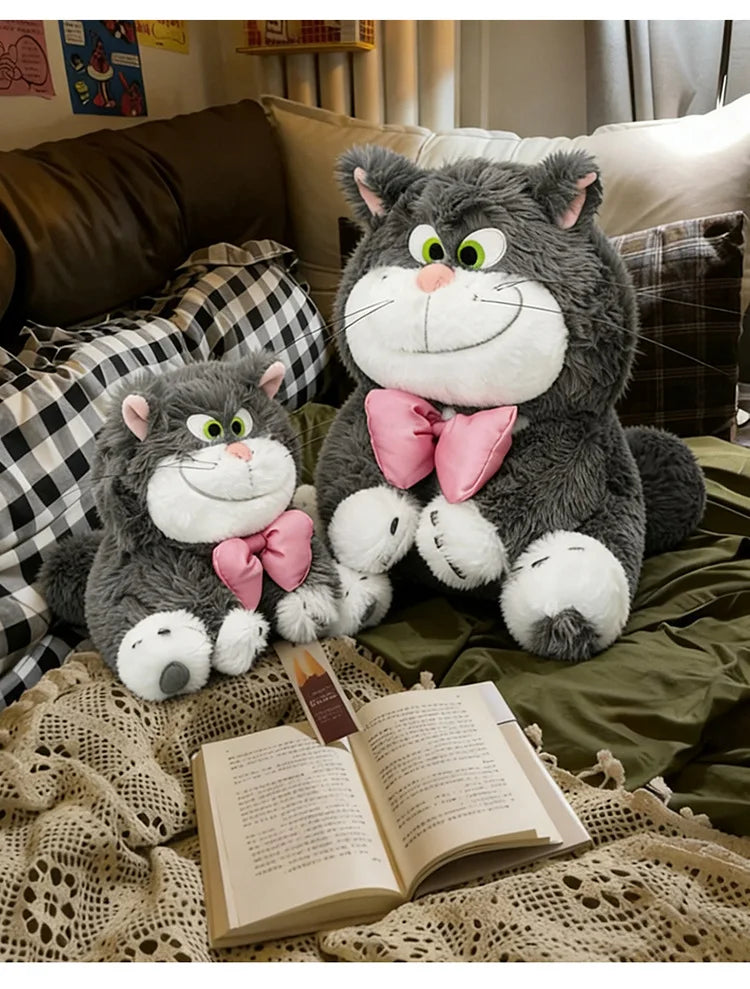 50/60/80cm Super Big Size Lucifer Disney Kawaii Anime Plush Stuffed Doll Cartoon Decoration Plush Pillow Children's Holiday Gift