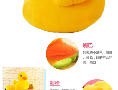 65cmKawaii Big Yellow Duck Plush Dolls Toy Cute Super Soft Cartoon Stuffed Animal Toy Birthday Gifts for Children Kids Baby girl