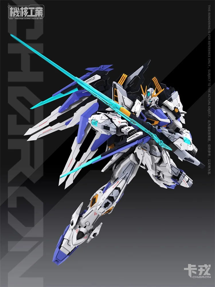 1/100 Charon JH-001 Series Action Figure Mecha Warrior Fully Poseable High Detail Collectible Assembly Model Toy Surprise Gift