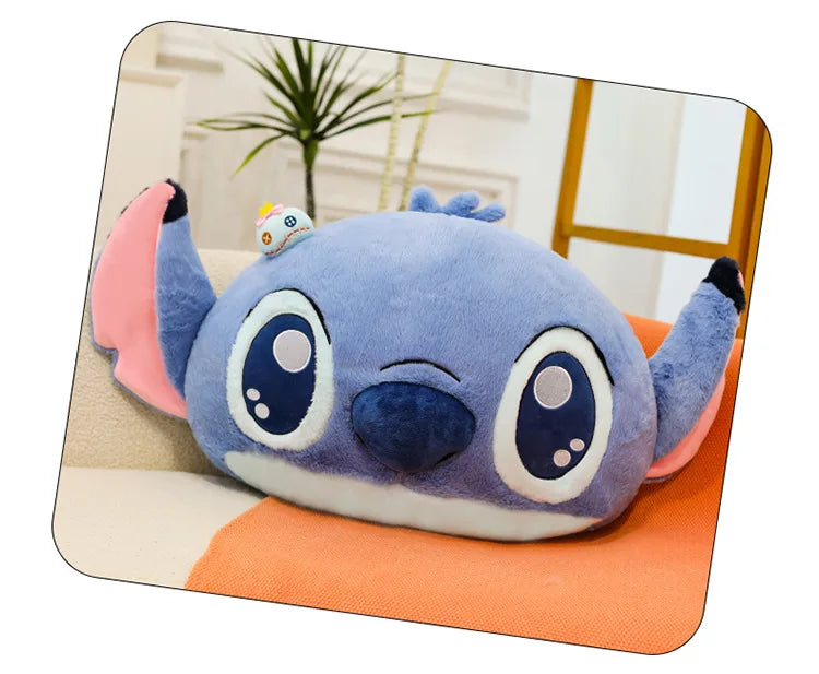 40x80cm Big Size Stitch Disney Anime Plush Stuffed Doll Cartoon Room Decoration Plush Pillow Children's Holiday Gift