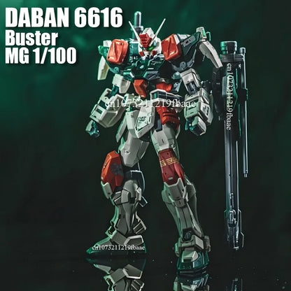 DABAN Model 6616 Buster MG 1/100 GAT-X103 Assembly Model Kit Action Figure Robot Mecha Kids Gifts