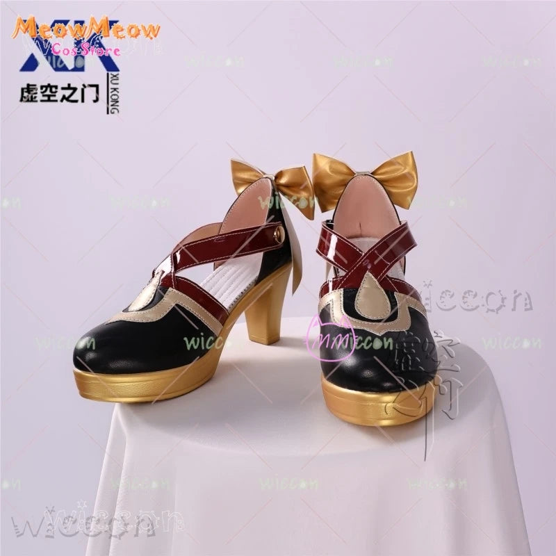 Genshin Impact Sandrone Cosplay Costume Adult Polyester Set - shoe / xxxl 41