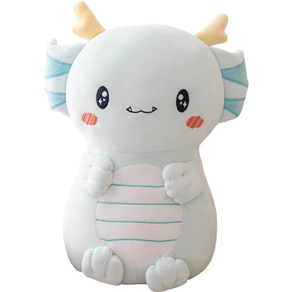 18-30cm Kawaii Stuffed Animal Axolotl Peluches Super Soft Cute Baby Newt Lovely Hug Pillow For Kids Girl