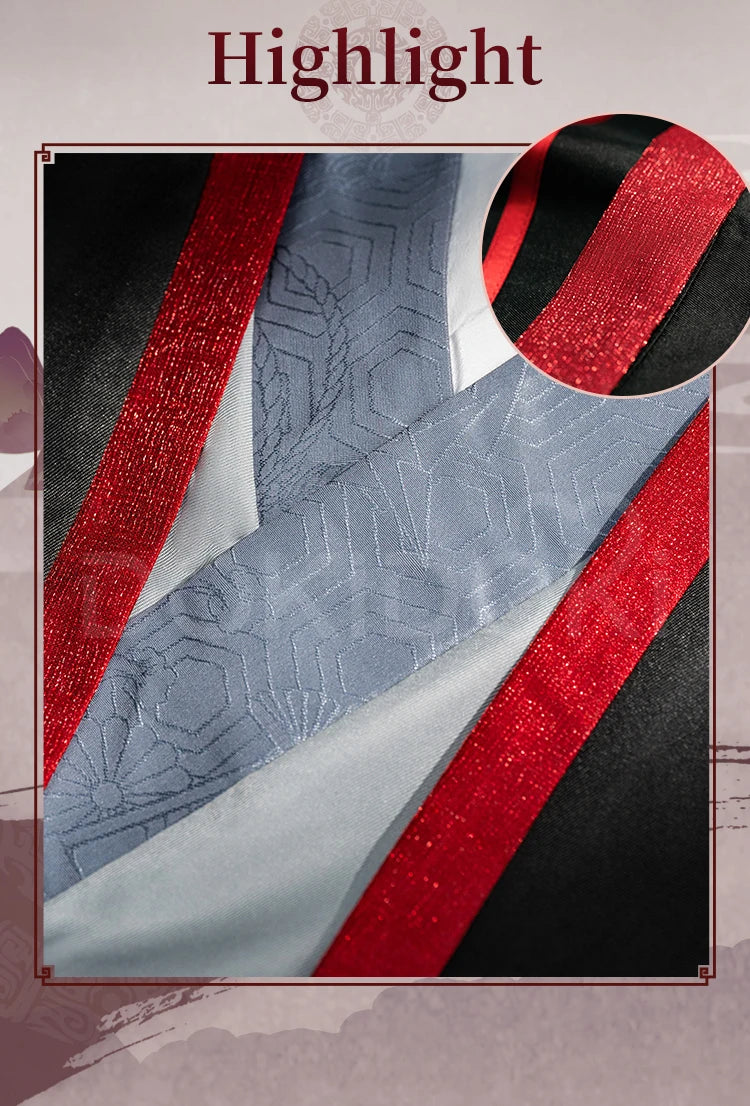 【Official】IN STOCK Wei Wu Xian Cosplay Costume Mo Dao Zu Shi Cosplay DokiDoki-SR Men Wei Wuxian Teenager Cosplay