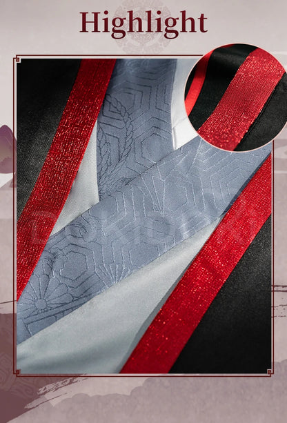 【Official】IN STOCK Wei Wu Xian Cosplay Costume Mo Dao Zu Shi Cosplay DokiDoki-SR Men Wei Wuxian Teenager Cosplay