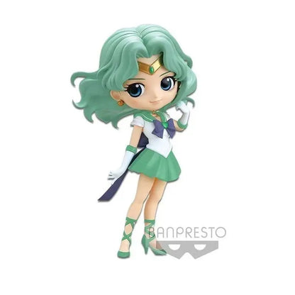 100% Original Bandai In Stock Sailor Moon Action Figuarts Qposket Aino Minako Super Sailor Mercury Collectible Model Ornaments