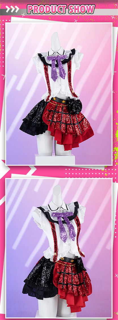 Kotori Minami Honoka Kousaka Hoshizora Rin Cosplay Costume Anime LoveLive! Cosplay DokiDoki-R Kotori Minami Cute Dress Plus Size