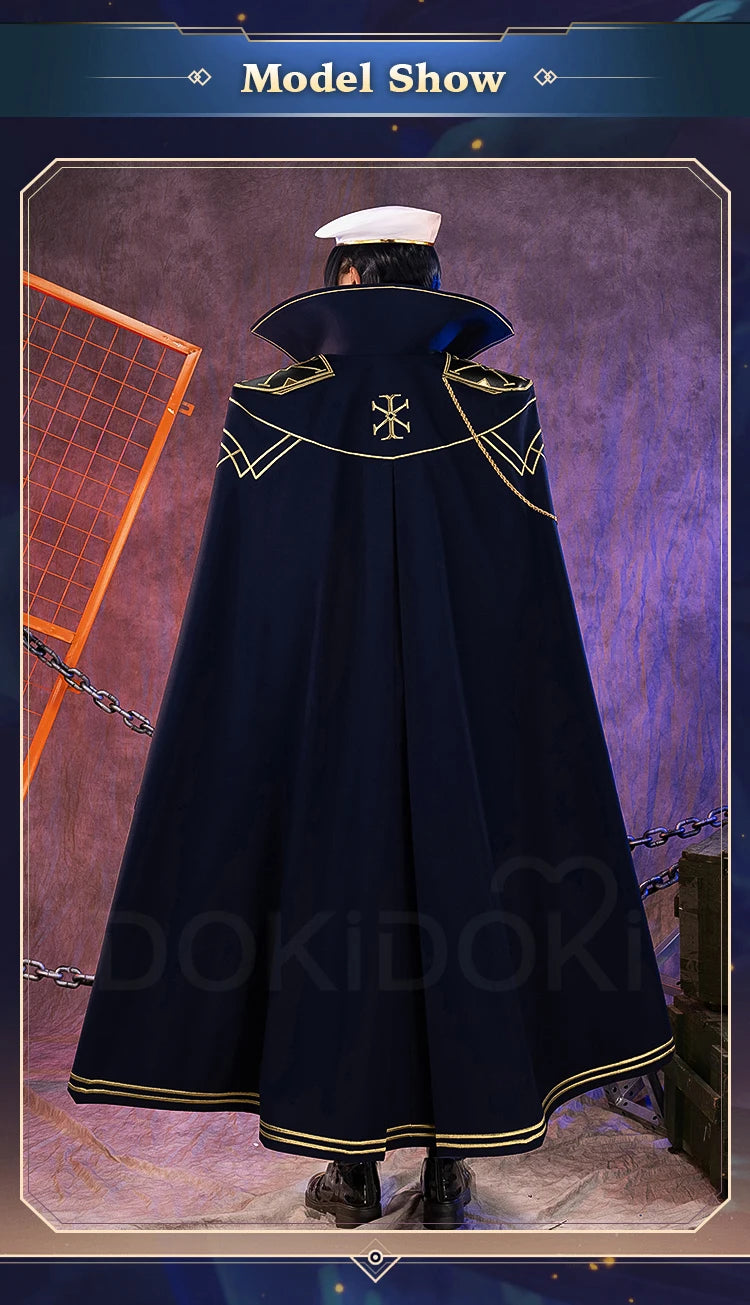 IN STOCK Caitlynn Cosplay Costume Anime Cosplay【S-3XL】DokiDoki-R Women Uniform Cloak Caitlynn Costume Plus Size