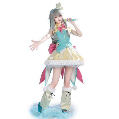 Kusanagii Nenee Cosplay Game Cosplay【S-3XL】DokiDoki-R Women Costume Dress Shoes Plus Size Cosplay