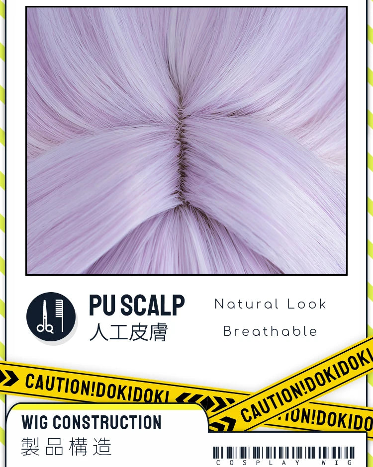 IN STOCK Castorice Hyacine Wig Game Honkai: Star Rail DokiDoki Halloween 100cm Long Hair Castorice Cosplay Headwear Free Cap