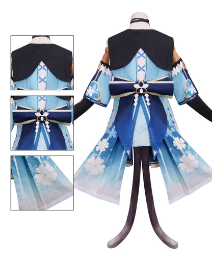 Kirara Cosplay Costume Wig Genshin Impact Game Uniform Outfit Headwear Tail Cat Upon The Eaves Vision Inazuma Party for Women