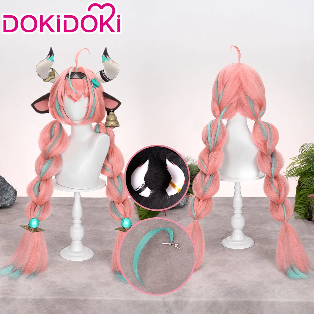 IN STOCK Varesa Cosplay Costume Game Genshin Impact【S-5XL】DokiDoki-SR Women Cute Halloween Cosplay Varesa Wig Plus Size