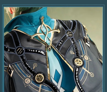 Honkai Star Rail Anaxa Cosplay Costume Wig Uniform Outfit Anaxagoras Grove of Epiphany Amphoreus Halloween Women Men Carnival
