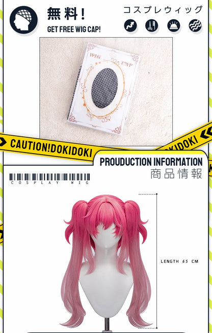 IN STOCK Lucilla Mornye Lynae Sigrika Phrolova Lupa Qiuyuan CHISA Buling Wig Game Wuthering Waves DokiDoki Women Free Wig Cap