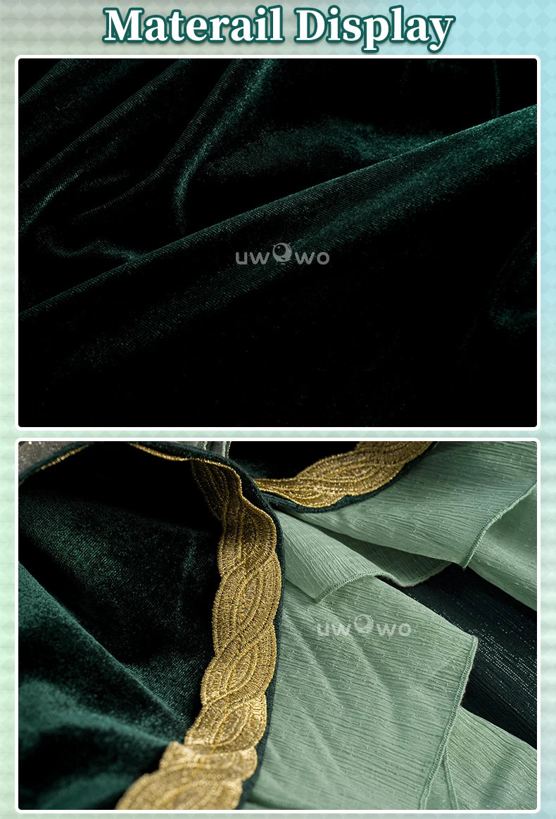 IN STOCK UWOWO C.C.Cosplay Anime Codee Geasss:C.C. CC Court Style Gown Cosplay Costume Halloween Costume