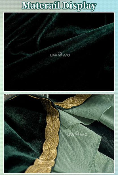 IN STOCK UWOWO C.C.Cosplay Anime Codee Geasss:C.C. CC Court Style Gown Cosplay Costume Halloween Costume