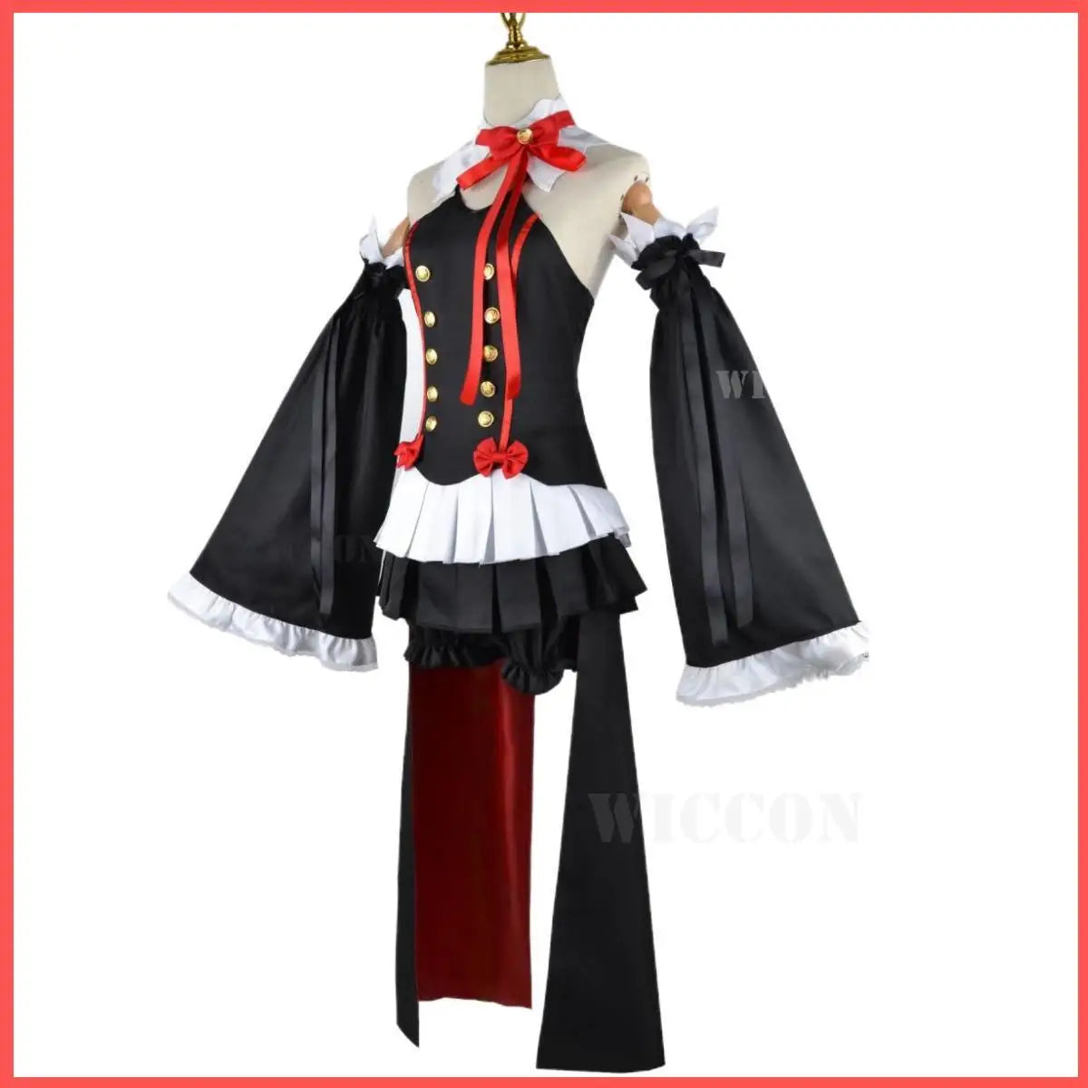 Seraph Of The End Krul Tepes Cosplay Costume Set Polyester