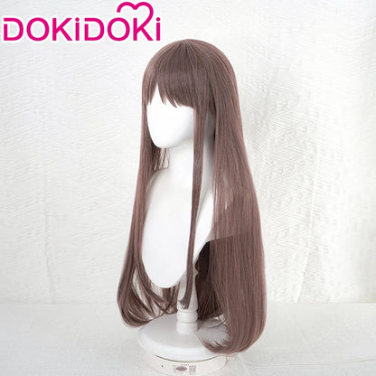 Tohruu Wig Anime Wig DokiDoki Cosplay Tohruu Wig 75cm Brown Hair Heat Resistant Synthetic Long Hair