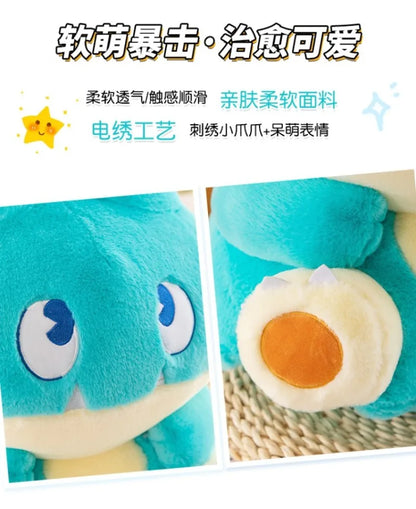 75CM Big Size Pokemon Plushies Snorlax Peluche Cartoon Anime Kawaii Ornament Comfortable Soft Doll Cushion Children's Toy Gift