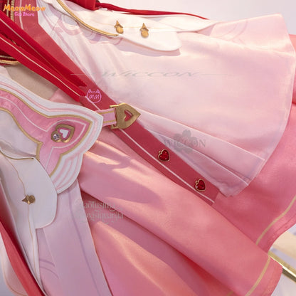Honkai Impact 3 Elysia Cosplay Costume Set Polyester