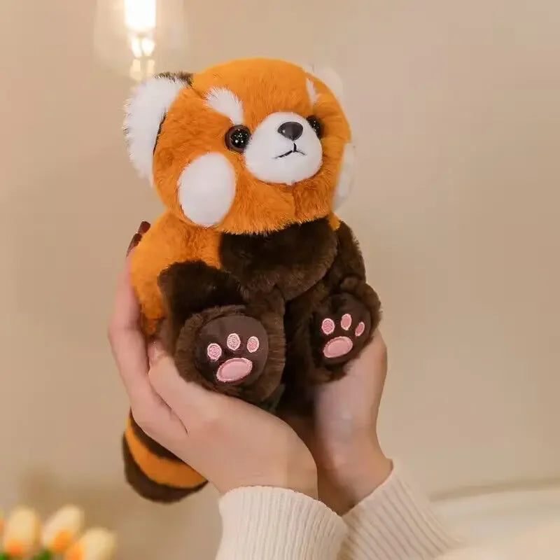 A Panda Doll Lying on Its Wrist in A Lap Lap, A Plush Toy Bracelet in Plush Stuffed Animal Kids Birthday Christmas Gift Stitch