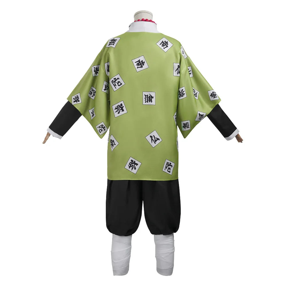 Anime Himejima Gyomei Cosplay Costume Set Polyester