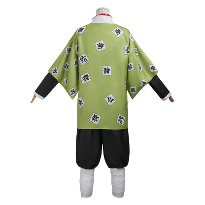 Anime Himejima Gyomei Cosplay Costume Set Polyester
