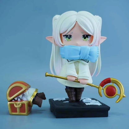 17.5cm Anime Beyond Journey’s End Frieren PVC Action Figure Desktop Ornament Collectible Model Toy Gift