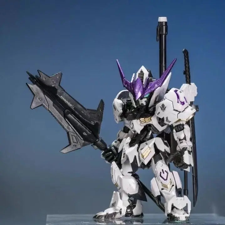 MGSD Barbatos G08A Black Tortoise Mecha Warrior Action Figure Model Toy with Detachable Parts High Detail Collectible