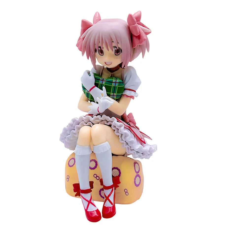 New Arrival Magical Girl Madoka Anime Movie Merch | Cute Noodle Stopper - Collectible Series Figurine, Desktop Decoration
