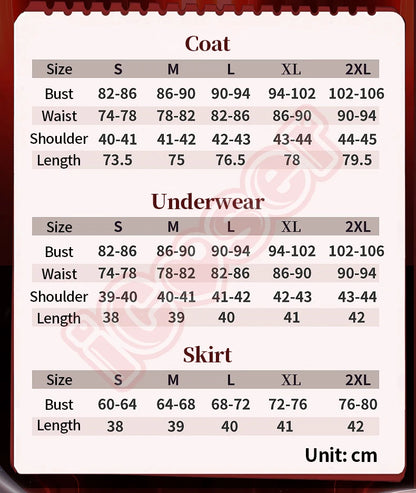 Wuthering Waves Chisa Cosplay Costume Wig Jacket Uniform Headwear Rings Sticker Halloween Party for Women Girls Carnival Props