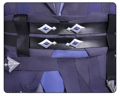 Genshin Impact Kyryll Chudomirovich Flins Cosplay Costume Wig Uniform Halloween Party for Women Men Carnival Role Play Outfit