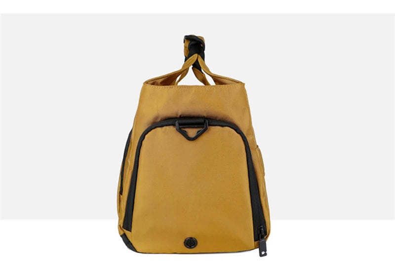 Gym Sports Bag for Men Waterproof Travel Fitness Duffle with Shoe Pocket Shoulder Tote Outdoors Weekend Luggage