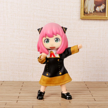 Anime Figure SPY×FAMILY Yor Forger Yor Briar PVC Action Figure Thorn Princess Cartoon Toys for Children 10cm Collector Ob11