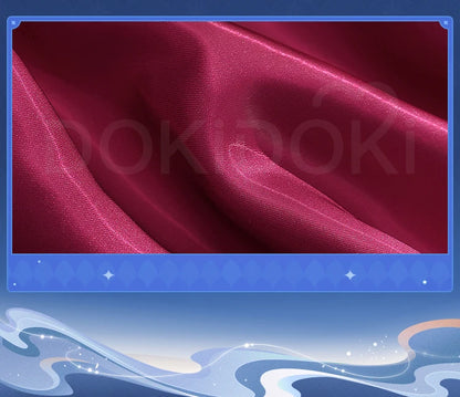 IN STOCK Escoffier Cosplay Costume Game Genshin Impact DokiDoki-SR Women Fontaine Costume Escoffier Cosplay Tail Wig