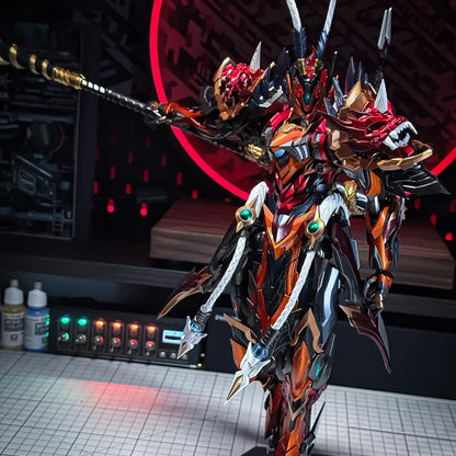 MOTOR NUCLEAR MNQ-XH08 Monkey King Sun WuKong Series ABS Alloy Skeleton Action Figure Fully Poseable Assembly Model Toy Boy Gift